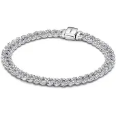 Pandora Timeless Pave Sterling silver armband 593008C01-18