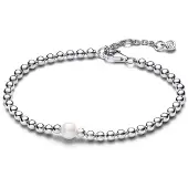 Pandora Timeless Pearl & Beads Sterling Silver pärlarmband 593173C01-16