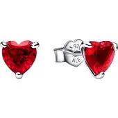 Pandora Timeless Red Heart hjärtörhängen 292549C01