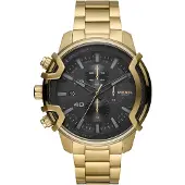 Diesel Griffed gold-tone Chronograph DZ4522