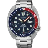 Seiko Klocka - - Prospex PADI SRPE99K1 - Automatisk - 200m - Rostfritt stål - Blå/Röd