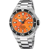 Festina Diver Rostfritt stål Orange Urtavla Quartz F20663-4 200M herrklocka orange