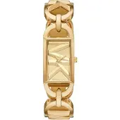 Michael Kors Damklocka - Gult Stål - Vattentät 30 Atm - Analog Kvarts