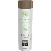 Hot - Shiatsu Luxury - ätbar massageolja - kokos-ananas (75 ml)