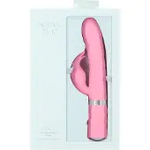 Pillow Talk Lively - uppladdningsbar vibrator med klitorisarm (rosa)