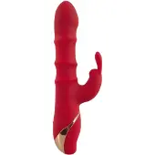 You2Toys Rabbit - rörlig ringvibrator (röd)