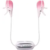 Lovense Gemini - App-styrd vibrerande bröstvårtsklämma (rosa)