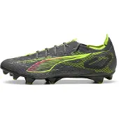 Puma Ultra 5 Carbon FG Audacity - Matt åldrad silver/Gul/Sun Struck - Gräs (FG), storlek 42