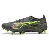 Puma Ultra 5 Ultimate FG Audacity - Matt åldrad silver/Gul/Sun Struck Dam - Gräs (FG), storlek 37