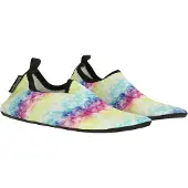 ZigZag Kids' Cagao Aqua Shoe Print 3698 Rainbow Hearts