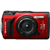 Olympus TG-7 red Digitalkamera 12 Megapixel Zoom (optisk): 4 x Röd Stöttålig, Vattentät, 4K-video