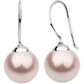 Nenalina Örhängen gammalrosa / silver