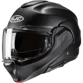 HJC F100 Semi Flat Fällbar Hjälm Matt/Svart 2XL Unisex sort
