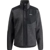 Lundhags Women's Saruk Wool Pile Mid Full Zip Charcoal