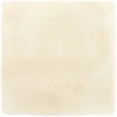 vidaXL Ryamatta med lång lugg NAVARRA gräddvit 200x200 cm polyester