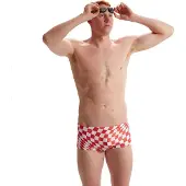 Speedo Club Training Allover Digital 17 Cm Badbyxor
