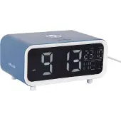 Karlsson Chunky LED väckarklocka med smarttelefonens laddningsfunktion KA6054BL