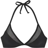 LASCANA Bikiniöverdel svart