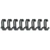 Fellowes Spiralrygge 3:1 wire 8mm sort A4 36-60ark (100 stk.)