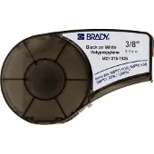 Brady M21-375-7425 polypropentejp | svart text - vit tejp | 9,53mm x 6,40m (original)