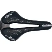 Selle Italia MAX FLITE BOOST GEL SUPERFLOW L sadel TI 316 7, fiber-tek, svart (NY) (L3)