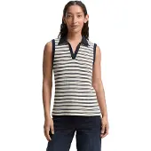 Tom Tailor Stripe Structure ärmlös T-shirt