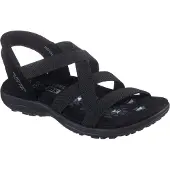SKECHERS för kvinnor. 163460 Sandaler Reggae Slim - Stretch Flex svart (38), Karta, Ingen, Casual