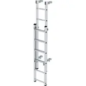 MUNK Günzburger Steigtechnik 27142 Uppfällbar stege Montering utan verktyg Arbetshöjd (max.): 425 cm