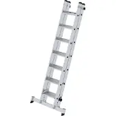 MUNK Günzburger Steigtechnik 040660 Aluminium Förlängningsstege med trappsteg Arbetshöjd (max.): 500 cm 16.4 kg