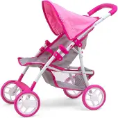 Milly Mally Natalie Prestige dockvagn rosa