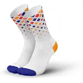 Incylence - Trail running kläder - Running Crystals White Purple Orange för Unisex - Storlek 39-42 - Vit