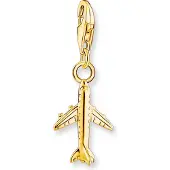 Thomas Sabo Charm Club Charmista aeroplane gold berlock 2012-413-39
