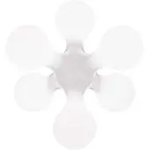 Kdln Bordslampa , ATOMIUM, Vit, Vardagsrum, Plast, Design
