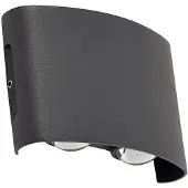 LINDBY Utomhusbelysning , Ithan, Svart, Terrass, Aluminium, Modern