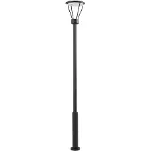 LUCANDE Utomhusbelysning , Elario, Svart, Aluminium, Modern