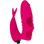 EasyToys Finger - fingvibrator med två funktioner - rosa