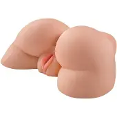 Pipedream - masturbator tors - vibrator - naturfärg