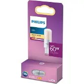 Philips - LED-glödlampa - form: kapsyl - G9 - 4.8 W (motsvarande 60 W) - klass E - varmt vitt ljus - 2700 K