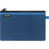 Leitz WOW Travel Large - Påse for passport / medicine / cables / power bank / cosmetic - nylon - blå