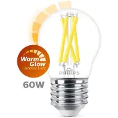 Philips 871951432463300 LED-lamp EEK D (A - G) E27 Droppform 5.9 W = 60 W Varmvit (Ø x L) 45 mm x 78 mm 1 st