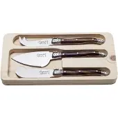 Laguiole Ostknivar Dark Wood Set/3