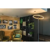 SLV Golvlampa , Karpo, dimbara, Svart, Arbetsrum / hemkontor, Metall, Modern