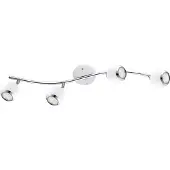 Eglo BIMEDA spottskena krom/vit, 4L