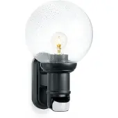 Steinel L 560 S 634216 Utomhusväggbelysning med rörelsedetektor Lågenergilampa, LED E27 60 W Svart