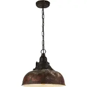Eglo GRANTHAM 1 pendel antikbrun/beige