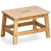 Zeller steg av bambu, 38,5 x 26 x 25 cm
