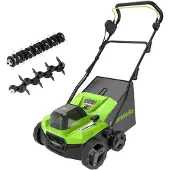 Greenworks Vertikalskarifierare GD24X2SC38II, 2x24 V (utan batteri och laddare)