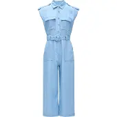 Salsa Jeans 21009428 ärmlös Jumpsuit