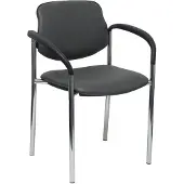 Nowy Styl Styl Faux Leather With Arms Fast Kontorsstol