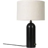 Gubi Bordslampa , dimbara, Svart, Vardagsrum, Marmor